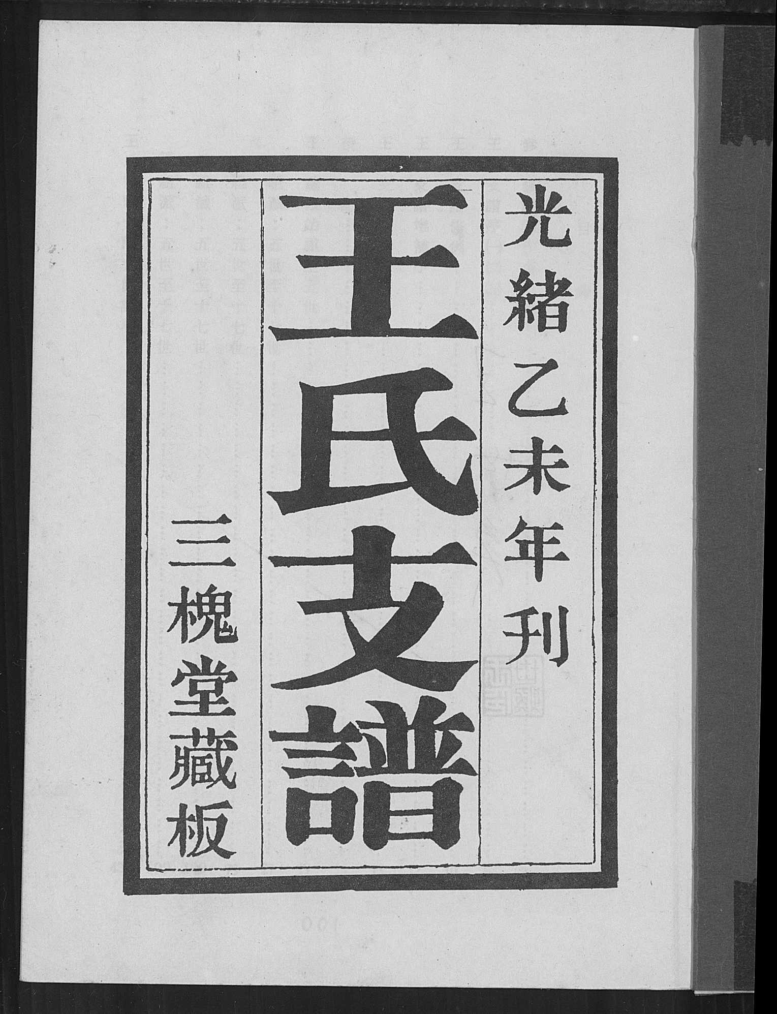 江苏沭阳三槐王氏族谱